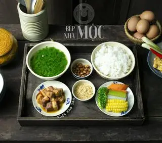 Hình ảnh Cơm Thịt Kho Tàu + Rau + Canh