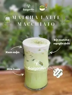 Hình ảnh Matcha latte macchiato