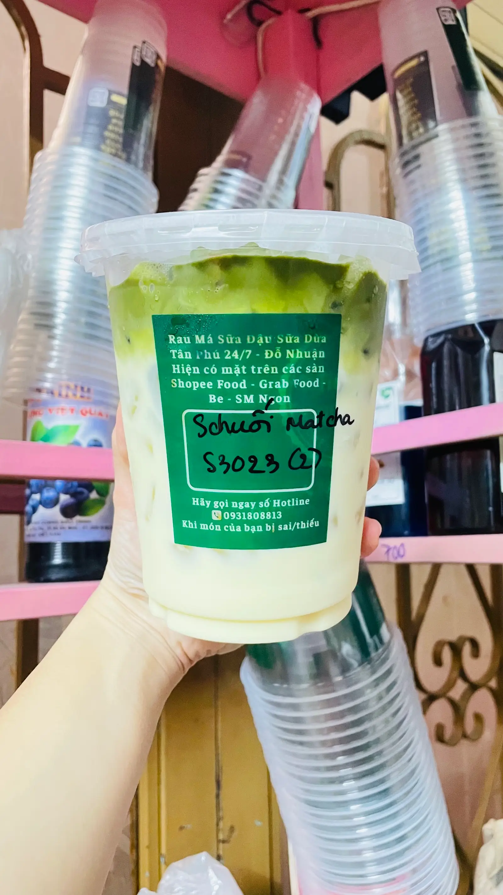 Hình ảnh Sữa Chuối Matcha 