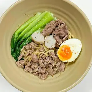 Hình ảnh Xoăn 10 (Thịt bò, thịt bằm, cá viên, trứng)