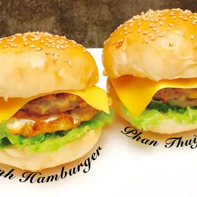 Hình ảnh 1 Hamburger bò trứng phô mai