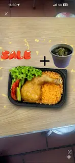 Hình ảnh  Combo Gà Mắm Tỏi + Canh Rong Biển 