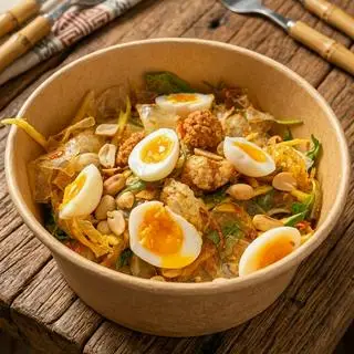 Hình ảnh bánh tráng trộn 