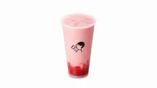 Hình ảnh trà sữa dâu tây 