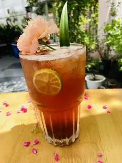 Hình ảnh Trà Vải Hoa Hồng