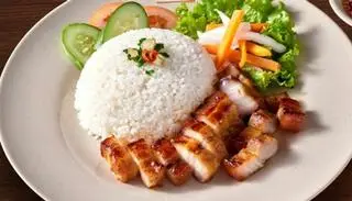 Hình ảnh Cơm tấm ba rọi nướng - 1 phần