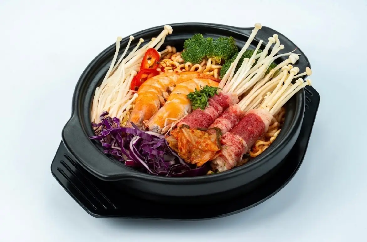 Hình ảnh Mì Kim Chi Tôm Bò