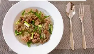 Hình ảnh Miến xào bò 