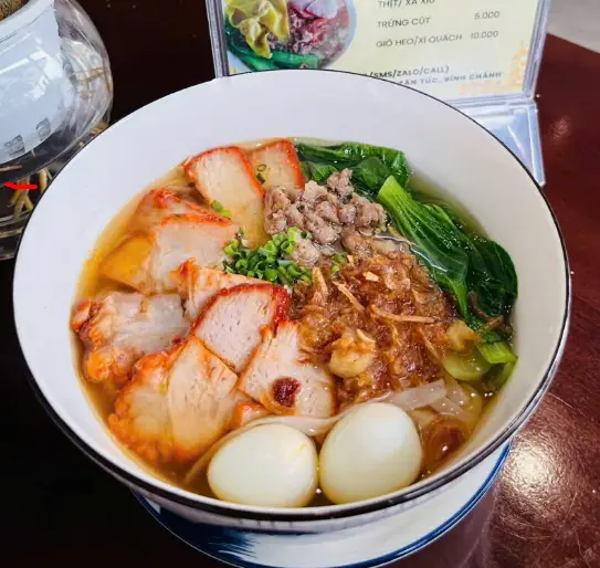 Hình ảnh Hủ tiếu xá xíu