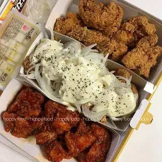Hình ảnh Gà viên sốt phômai/ sốt Hàn/kem hành M [HOT]