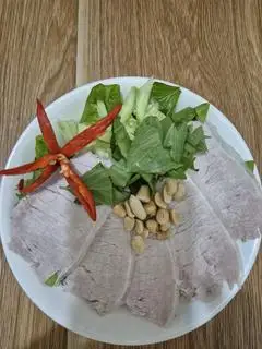 Hình ảnh Bún mắm nêm thịt luộc