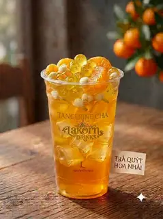 Hình ảnh Trà Quýt Hoa Nhài - Tangerine Cha 