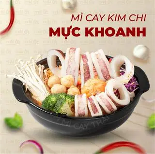 Hình ảnh Mì Cay Kimchi Mực Khoanh