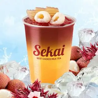 Hình ảnh Trà Hồng Lệ Chi (XL - 1000 ml)