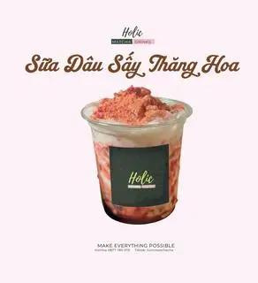 Hình ảnh Sữa dâu sấy thăng hoa