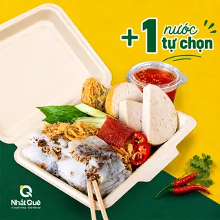 Hình ảnh Combo Tiện Lợi (Bánh cuốn Full Topping + 01 nước tự chọn)