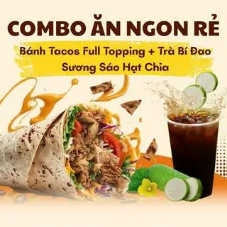 Hình ảnh Combo FullTopping & Trà Bí Đao Sương Sáo Hạt Chia