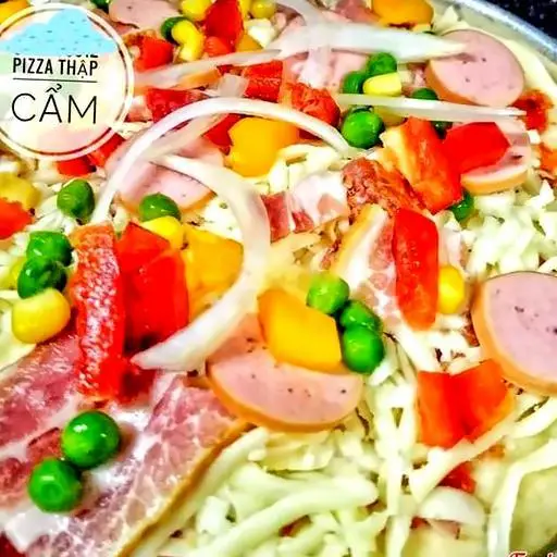 Hình ảnh Pizza thập cẩm cheese