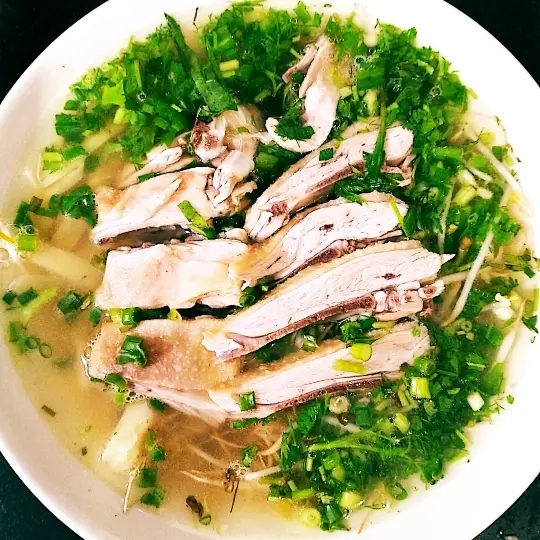 Hình ảnh bún vịt chặt 