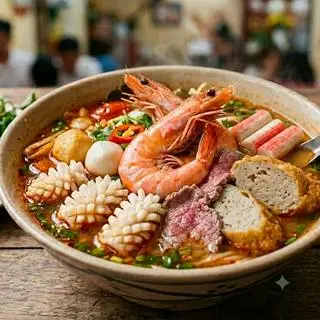 Hình ảnh Bún Thái hải sản bò đặc biệt