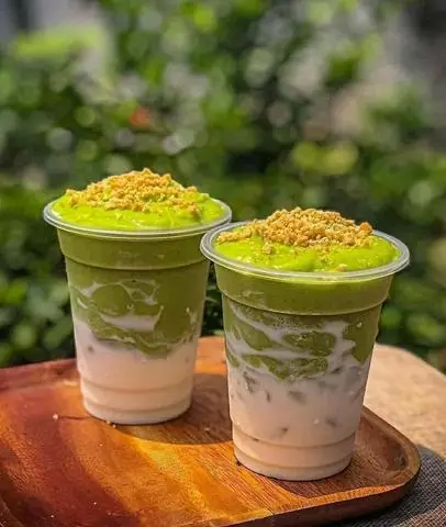 Hình ảnh bơ già dừa non zie M