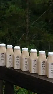Hình ảnh COMBO MUA 4 TẶNG 2 CHAI TRÀ SỮA HẠT ĐIỀU