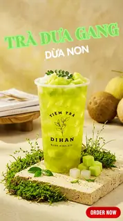 Hình ảnh Trà Dưa Gang Dừa Non