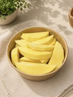 Hình ảnh Xoài tứ quý cắt sẵn (400gr)