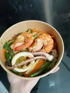 Hình ảnh mì xào Hải sản