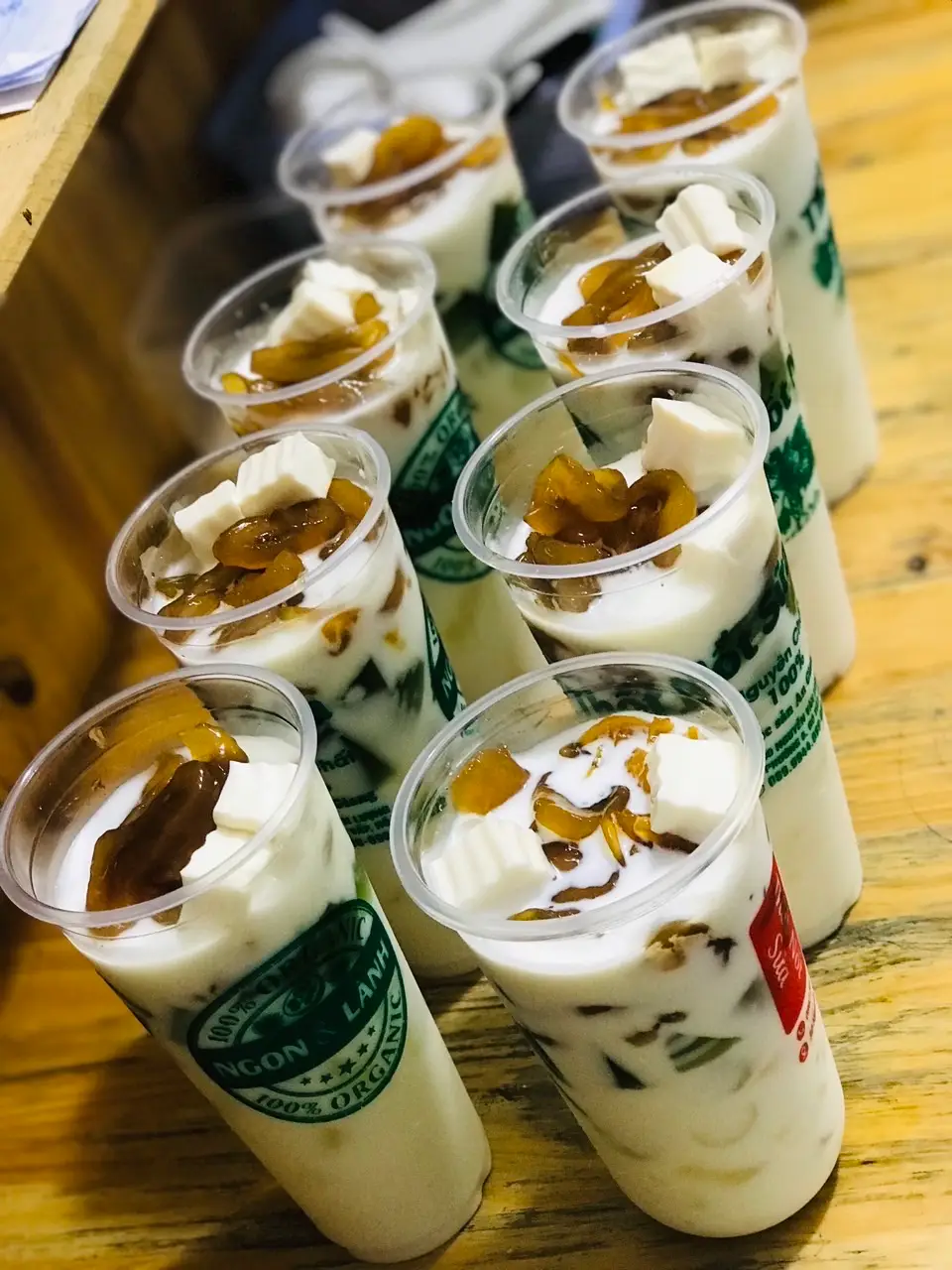 Hình ảnh Sữa tươi thốt nốt rim thơm