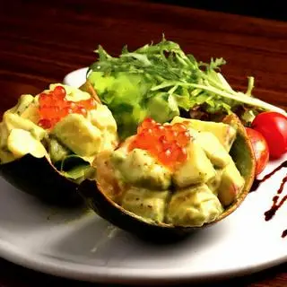 Hình ảnh Avocado smoked salmon salad