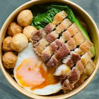 Hình ảnh Mì Trộn Ba Chỉ ĐẶC BIỆT 
