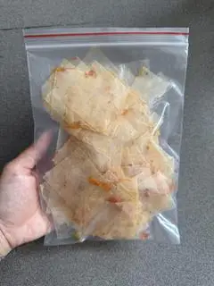 Hình ảnh bánh tráng gà tỏi