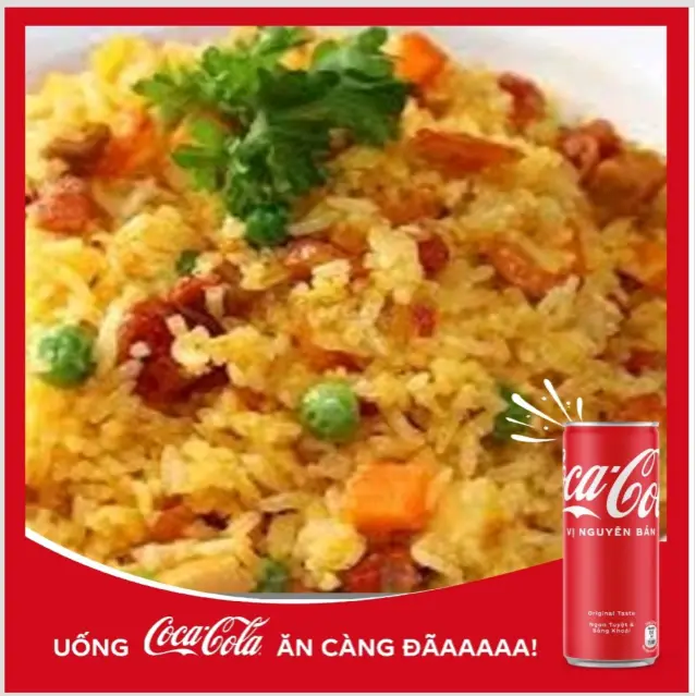Hình ảnh Cơm rang thập cẩm - 1 coca lon
