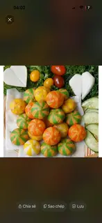 Hình ảnh bánh bao sốt cá hồi