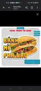Hình ảnh bánh mì phá lấu