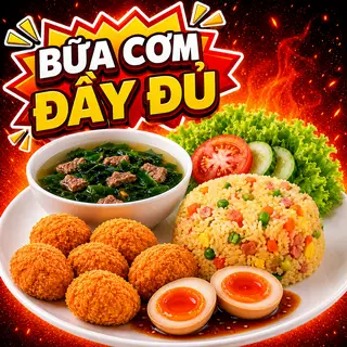 Hình ảnh Cơm Đảo Đầy Đủ