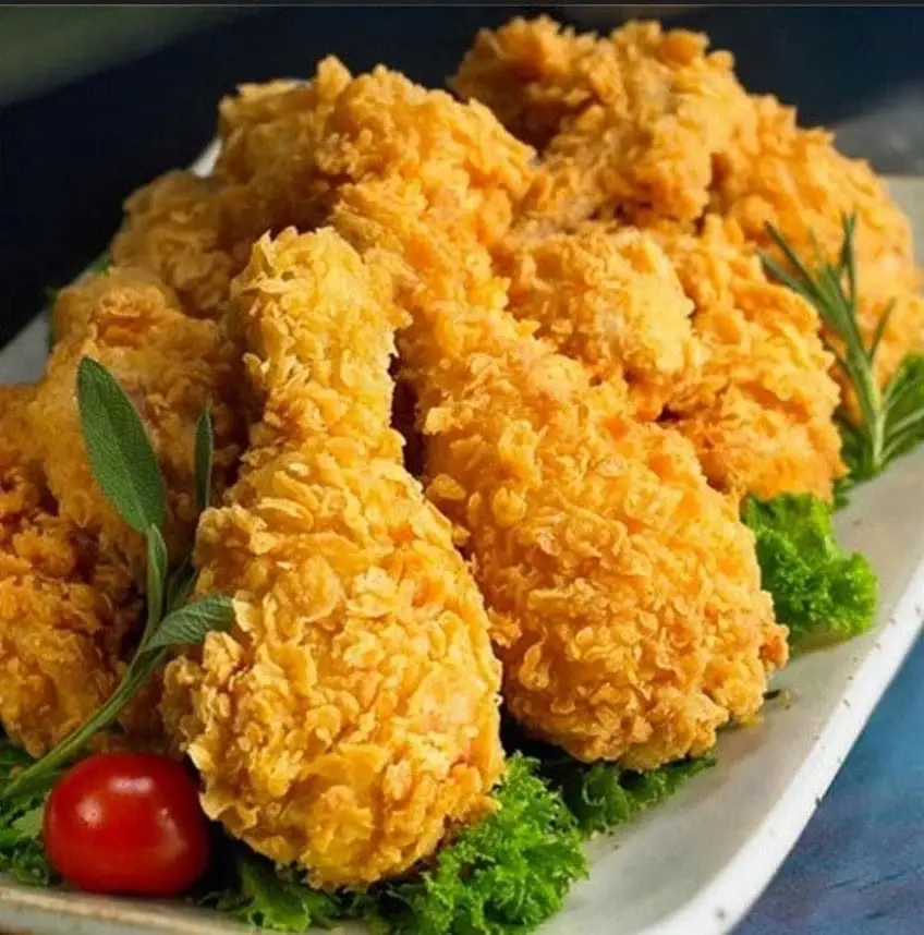 Hình ảnh Đùi gà tươi chiên giòn