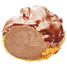 Hình ảnh Eclair nhân kem Chocolate