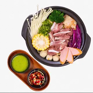 Hình ảnh Mì Kim Chi Sườn Sụn