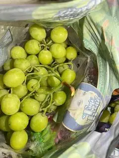 Hình ảnh nho xanh Úc hàng bay