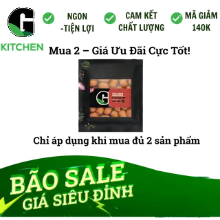 Hình ảnh Combo 02 xúc xích Cocktail G Kitchen 200g