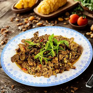 Hình ảnh Vịt rang mẻ (nửa con)
