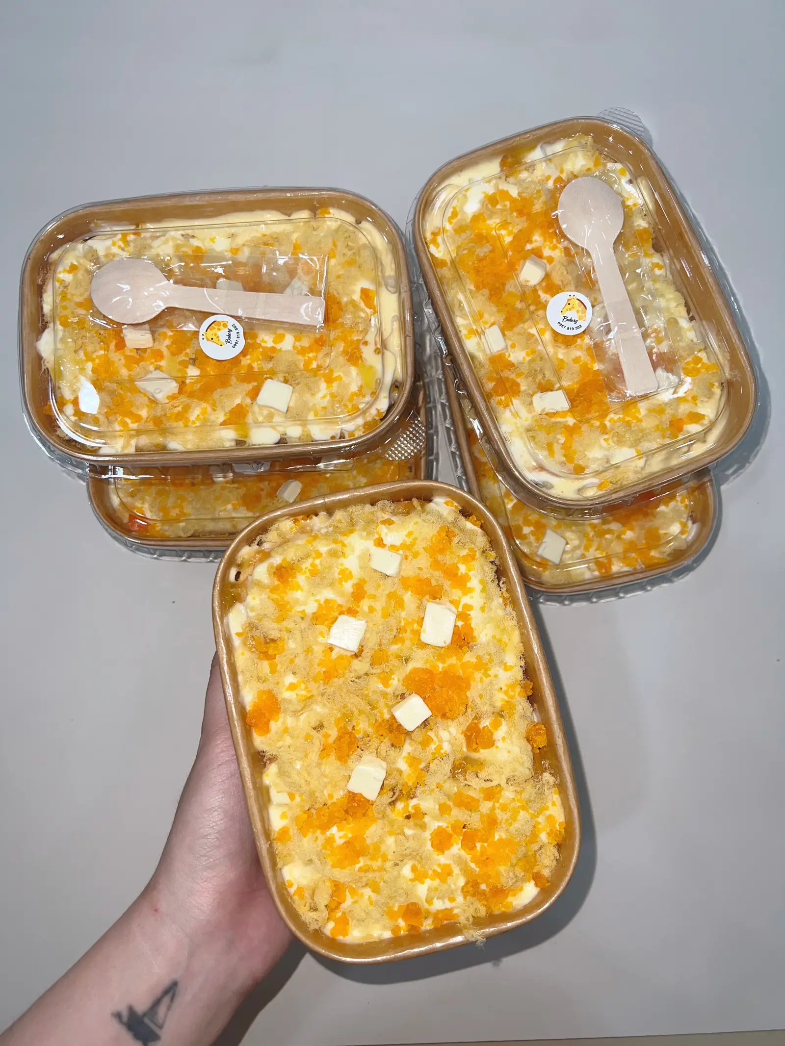 Hình ảnh Bông lan trứng muối Tramcake