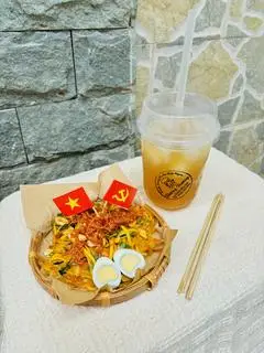 Hình ảnh Combo trộn đầy hạnh phúc( 1 trộn+1 trà)