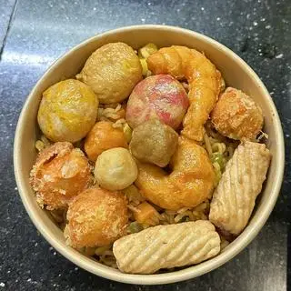 Hình ảnh Mì trộn siêu viên