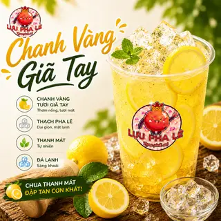 Hình ảnh Chanh Vàng Giã Tay