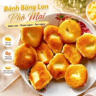 Hình ảnh Bánh bông lan phô mai - 10 cái