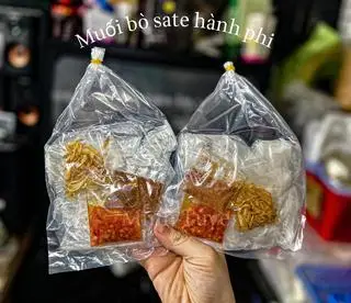 Hình ảnh Ps sate hành phi muối khô bò cay