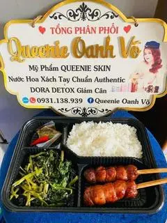 Hình ảnh Cơm nem nướng kèm canh